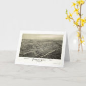 Waldstadt, panoramische Karte PAs - 1889 (Gelbe Blume)