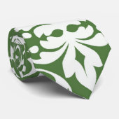 Waldstaubmuster Krawatte (Gerollt)