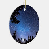 Waldstern, der eine Astronomie-Freude anstarrt Keramikornament (Rechts)