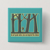 Waldstille Button (Vorderseite)