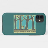 Waldstille Case-Mate iPhone Hülle (Rückseite (Horizontal))