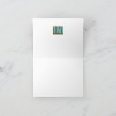 Waldstille Feiertagskarte (Innenseite)