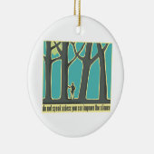 Waldstille Keramikornament (Rechts)