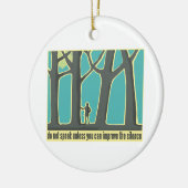 Waldstille Keramikornament (Links)