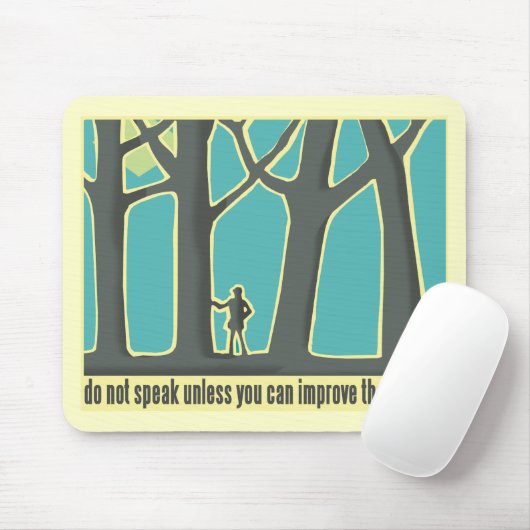 Waldstille Mousepad (Mit Mouse)