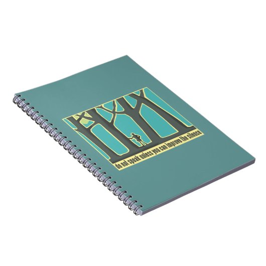 Waldstille Notizblock (Rechte Seite)