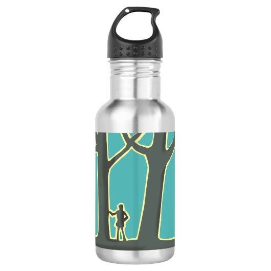 Waldstille Trinkflasche (Vorderseite)
