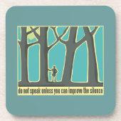 Waldstille Untersetzer (Vorderseite)