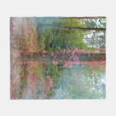 Waldstimmung Wurfdecke Fleecedecke (Vorderseite (Horizontal))