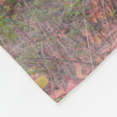 Waldstimmung Wurfdecke Fleecedecke (Ecke)