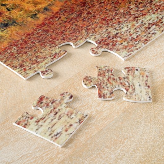 Waldstraße - Fall - Schöner Herbst Puzzle (Seite)
