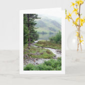 Waldstrom bei Buttermere Karte (Gelbe Blume)