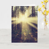 WaldSunbeams Karte (Gelbe Blume)