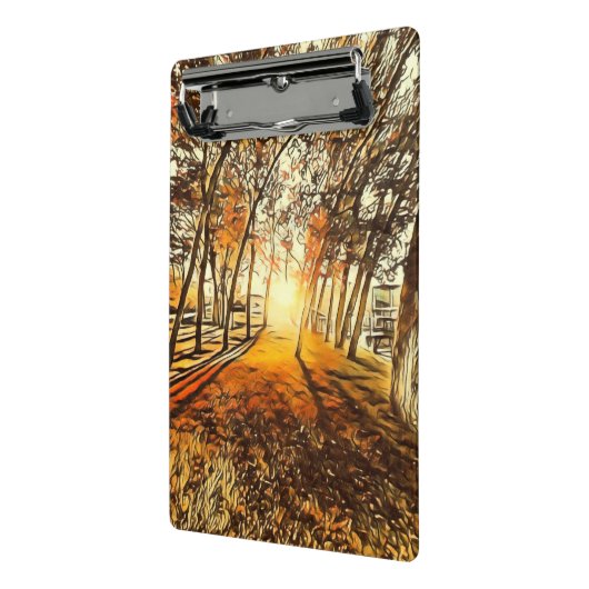 WaldSunset Mini Klemmbrett (Gewinkelt2)