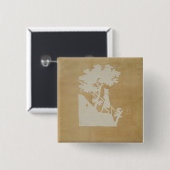 Waldszene Button (Vorne & Hinten)