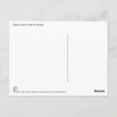 Waldtal, Auvergne Postkarte (Rückseite)