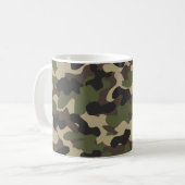 Waldtarnmuster Kaffeetasse (Vorderseite Links)
