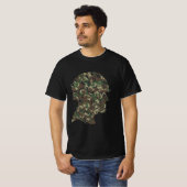 Waldtarnsoldat mit Helm T-Shirt (Vorne ganz)