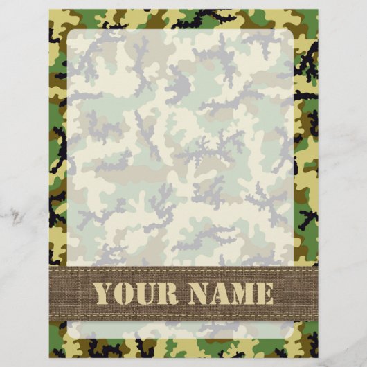 Waldtarnung Flyer (Vorne)