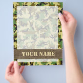 Waldtarnung Flyer (Hand)