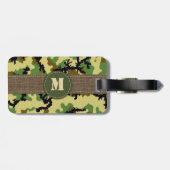 Waldtarnung Gepäckanhänger (Rückseite horizontal)