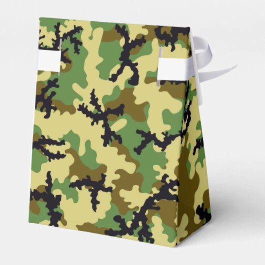 Waldtarnung Geschenkschachtel (Rückseite)