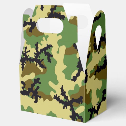 Waldtarnung Geschenkschachtel (Geöffnet)