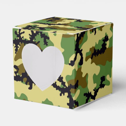 Waldtarnung Geschenkschachtel (Vorderseite)