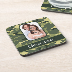 Waldtarnung Getränkeuntersetzer