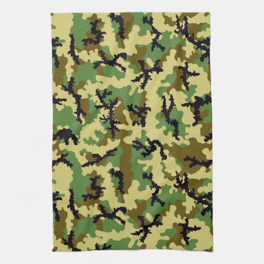 Waldtarnung Handtuch (Vertikal)
