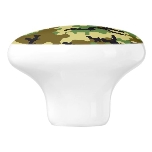 Waldtarnung Keramikknauf (Seitenansicht)