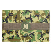 Waldtarnung Kissenbezug (Rückseite)