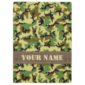 Waldtarnung Klemmbrett (Rückseite)