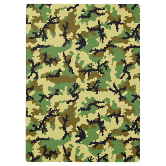 Waldtarnung Klemmbrett (Rückseite)