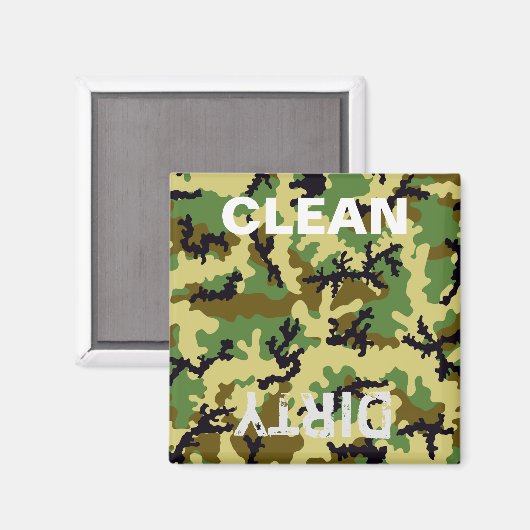 Waldtarnung Magnet (Vorderseite/Rückseite)