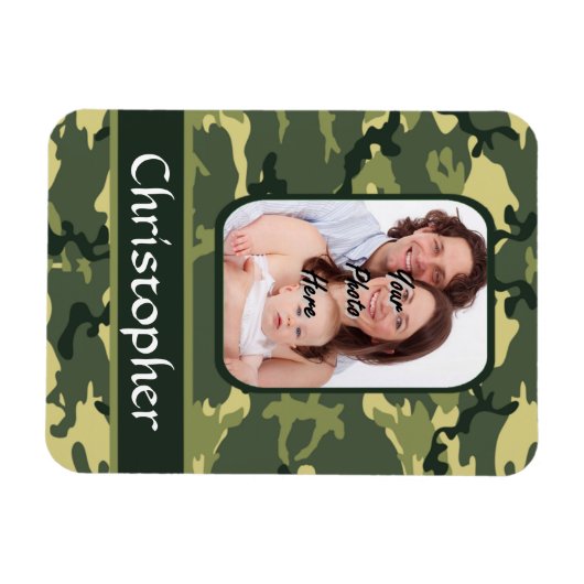 Waldtarnung Magnet (Horizontal)