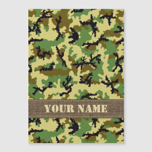 Waldtarnung Magnetkarte