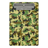 Waldtarnung Mini Klemmbrett (Vorderseite)