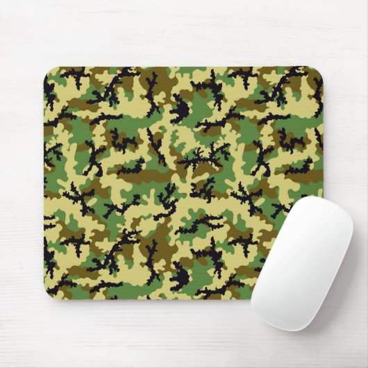 Waldtarnung Mousepad (Mit Mouse)
