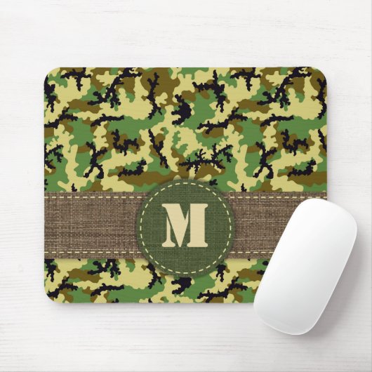 Waldtarnung Mousepad (Mit Mouse)