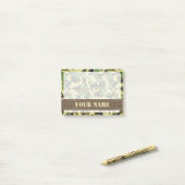 Waldtarnung Post-it Klebezettel (Auf Schreibtisch)