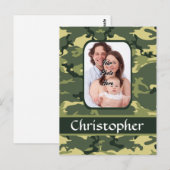 Waldtarnung Postkarte (Vorne/Hinten)