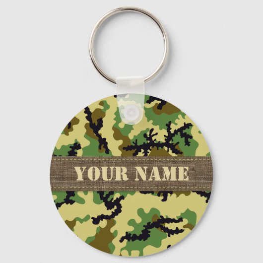 Waldtarnung Schlüsselanhänger (Vorderseite)