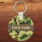 Waldtarnung Schlüsselanhänger (Vorderseite)