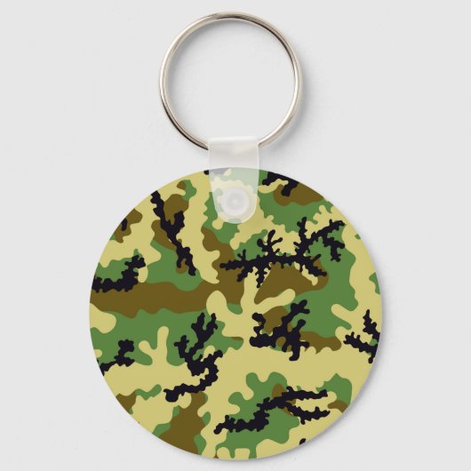 Waldtarnung Schlüsselanhänger (Vorderseite)