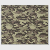 Waldtarnungs-stilvolles Muster Geschenkpapier (Flach)