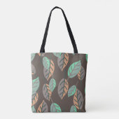 Waldtasche mit Blätter Tasche (Rückseite)