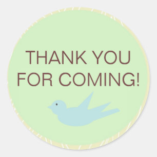 Waldtier-Aufkleber Runder Aufkleber