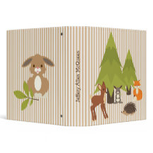 Waldtier-Baby-Album-Mappe