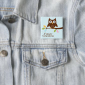 Waldtier-Babyparty Button (Beispiel)